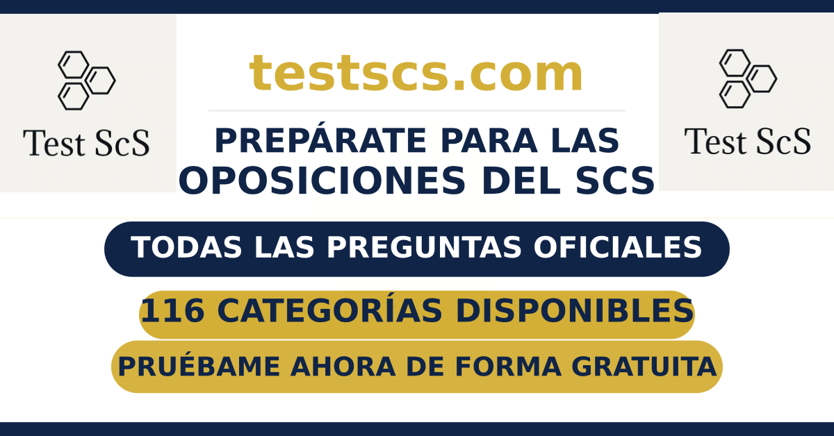 testscs.com | Tu app para aprobar la OPE del SCS